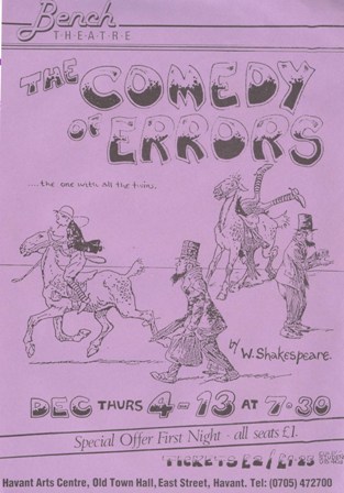 The Comedy of Errors poster image