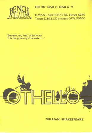 Othello Written By William Shakespeare