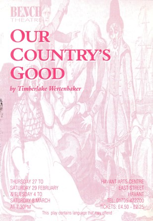 Our Country's Good poster image